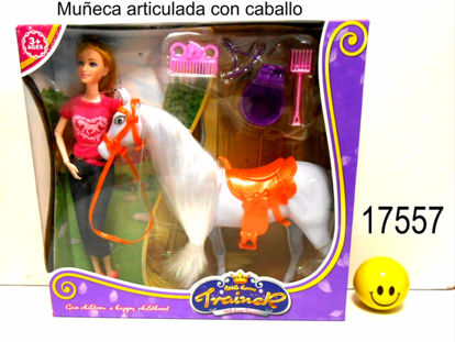 Imagen de CABALLITO CON MUÑECA Y ACCES  8.24